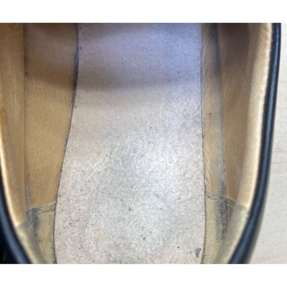 Hubbard Men’s Black Leather Wingtip Tipping Point Oxford Shoes Size US9 M - Picture 8 of 10